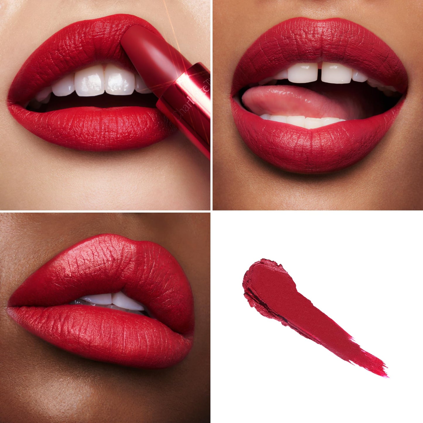 Charlotte Tilbury Matte Revolution Lipstick - Long Lasting, Matte Lipstick with Buildable Color & Lip-Loving Ingredients - Creamy, Easy to Blend Formula - Pizzazz