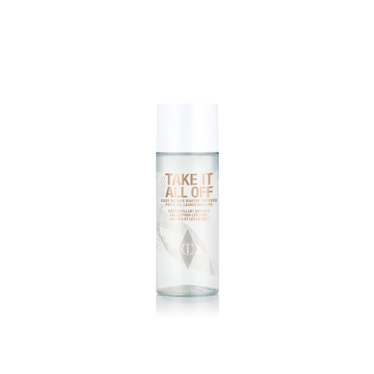 Charlotte Tilbury Take It All Off Makeup Remover - Bi-Phase Cleansing Oil Makeup Remover Enriched with Soothing Camomile to Condition Lashes & Lips - Removes Waterproof Formulas (30ml)