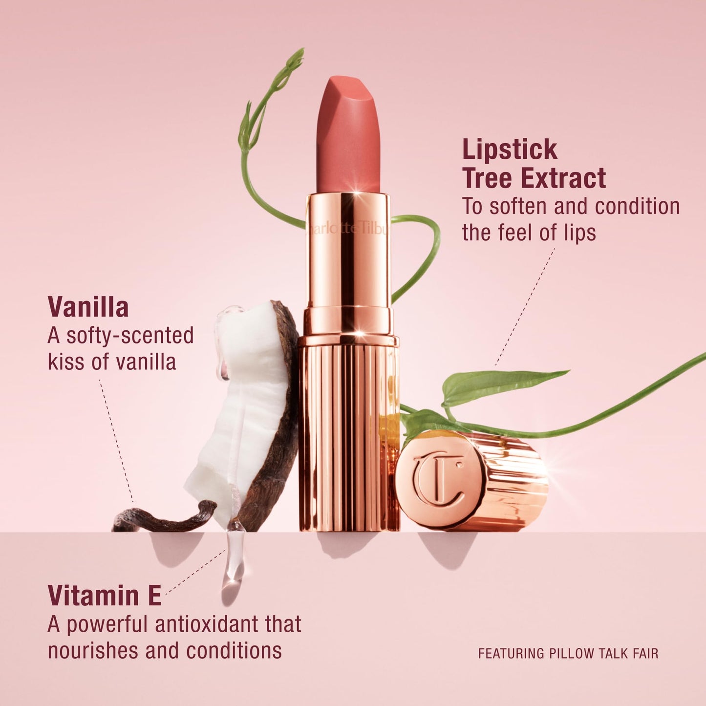 Charlotte Tilbury Matte Revolution Lipstick - Long Lasting, Matte Lipstick with Buildable Color & Lip-Loving Ingredients - Creamy, Easy to Blend Formula - Pizzazz