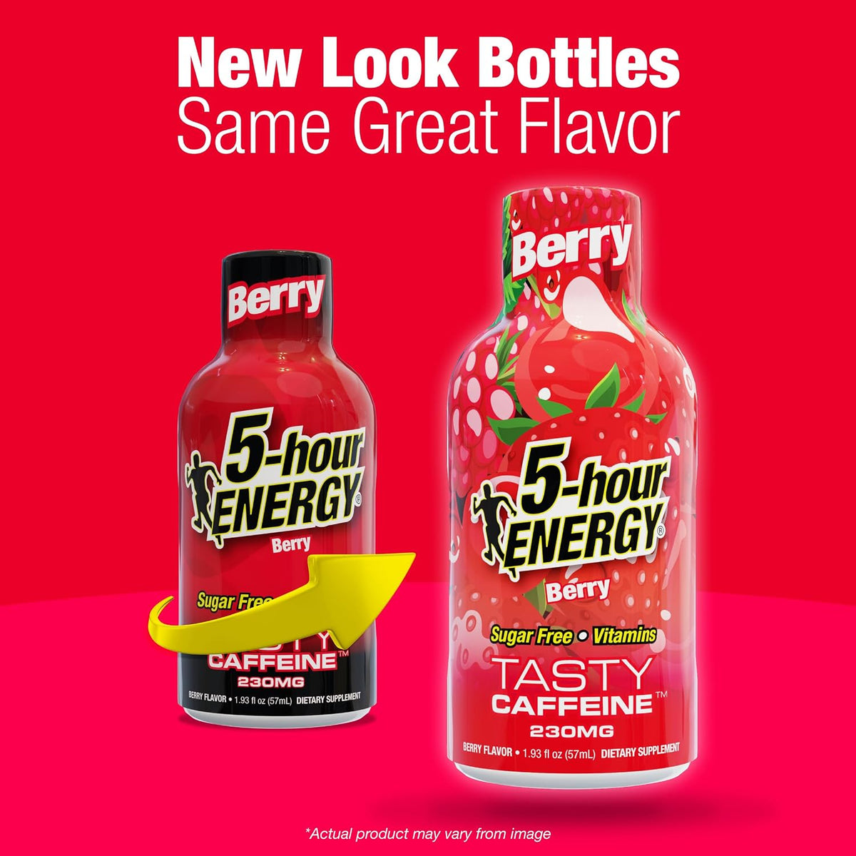 5-hour ENERGY BERRY Flavor, 20 Count, Extra Strength Energy Shot | 1.93 Fl Oz, Amino Acids, B Vitamins, Sugar Free and Zero Calories