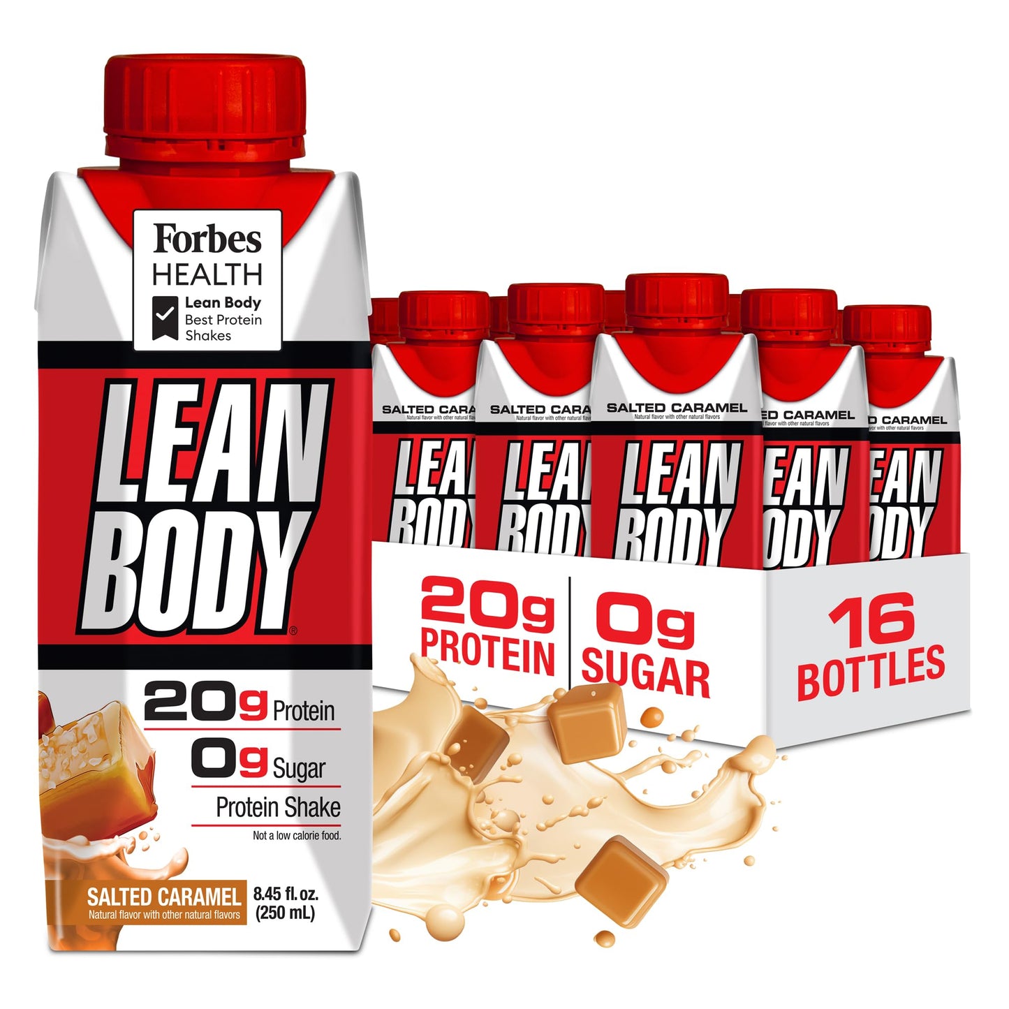 Labrada Lean Body Ready-to-Drink Chocolate Protein Shake, 40g Protein, Whey Blend, 0 Sugar, Gluten Free, 22 Vitamins & Minerals, LABRADA, 17 Fl Oz (Pack of 12)